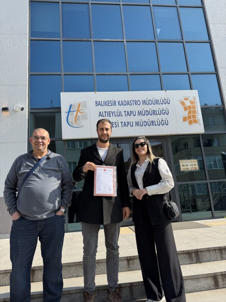 Tapu Teslim - Eda Korkmaz Gayrimenkul