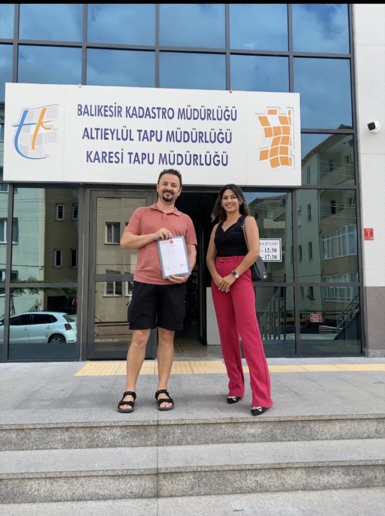 Tapu Teslim - Eda Korkmaz Gayrimenkul