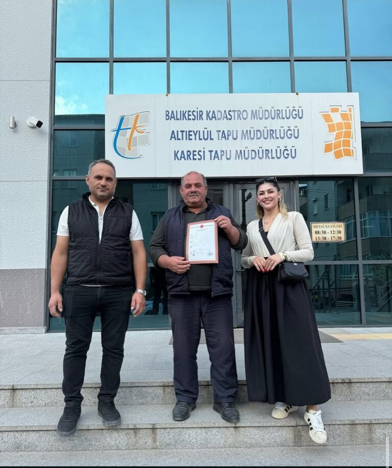 Tapu Teslim - Eda Korkmaz Gayrimenkul