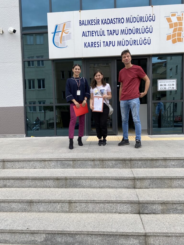 Tapu Teslim - Eda Korkmaz Gayrimenkul