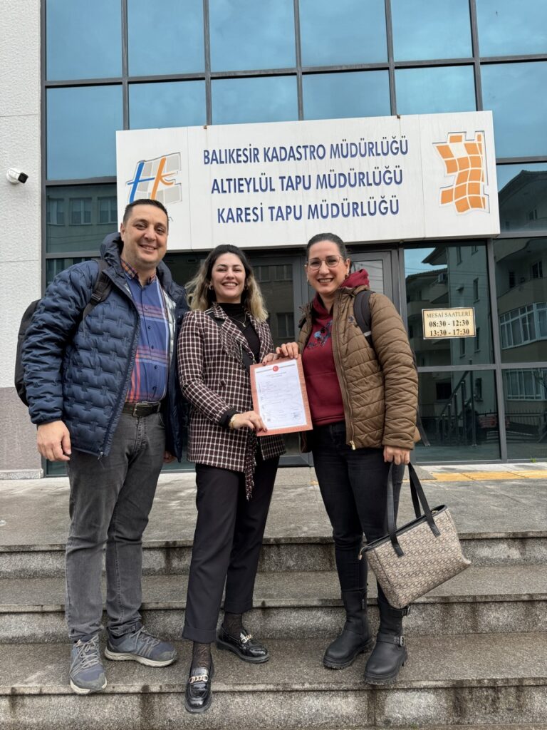 Tapu Teslim - Eda Korkmaz Gayrimenkul