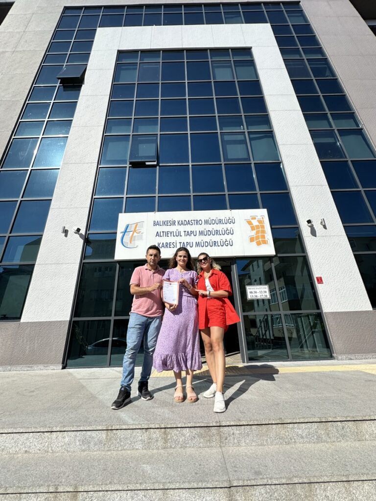 Tapu Teslim - Eda Korkmaz Gayrimenkul