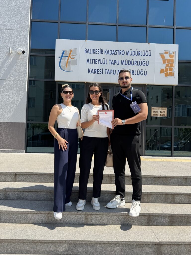 Tapu Teslim - Eda Korkmaz Gayrimenkul